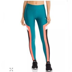PUMA Chase High-Rise Color-Block Leggings
